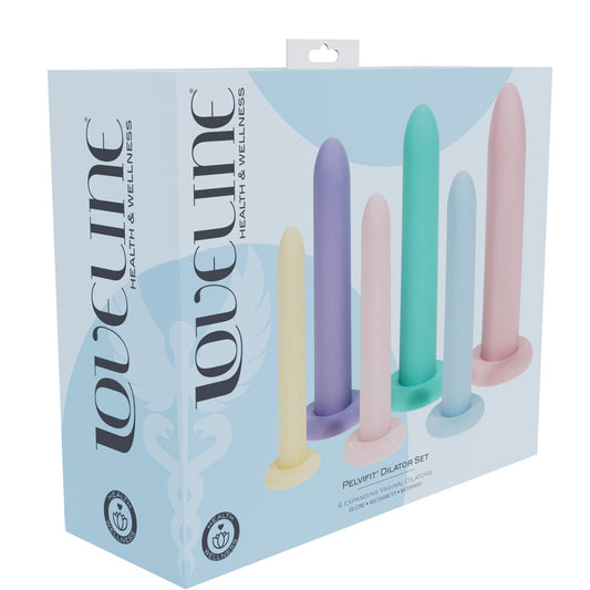 LOVELINE PelviFit Expanding Vaginal Dilator - Vaginal Dilators - Set of 6 Sizes