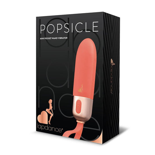 LAPDANCE Popsicle Mini Pocket Wand - 12 cm USB Rechargeable Bullet