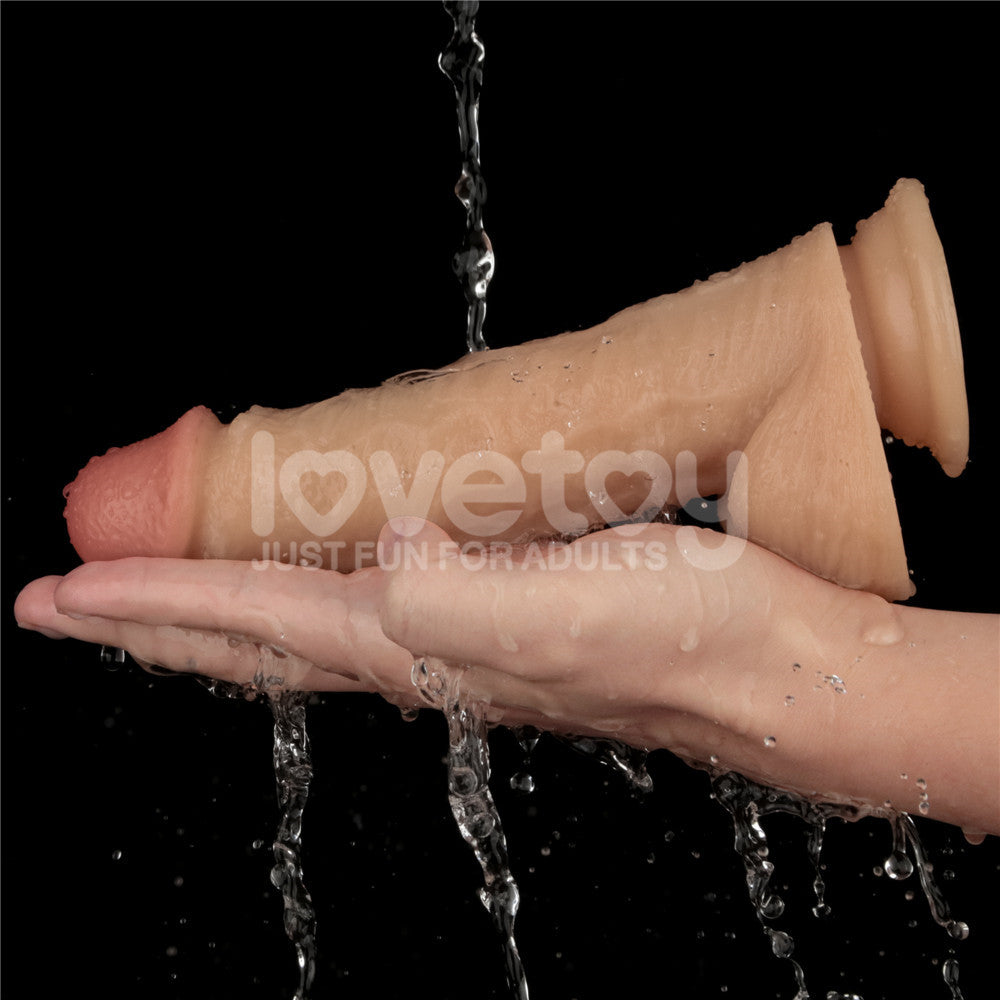 8 Inch Power Basics - 20 cm USB Rechargeable Vibrating Dong