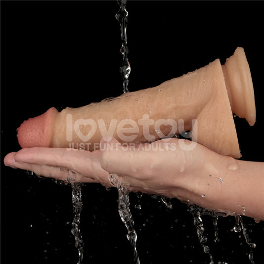 8 Inch Power Basics - 20 cm USB Rechargeable Vibrating Dong