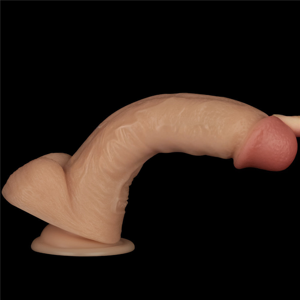 8 Inch Power Basics - 20 cm USB Rechargeable Vibrating Dong