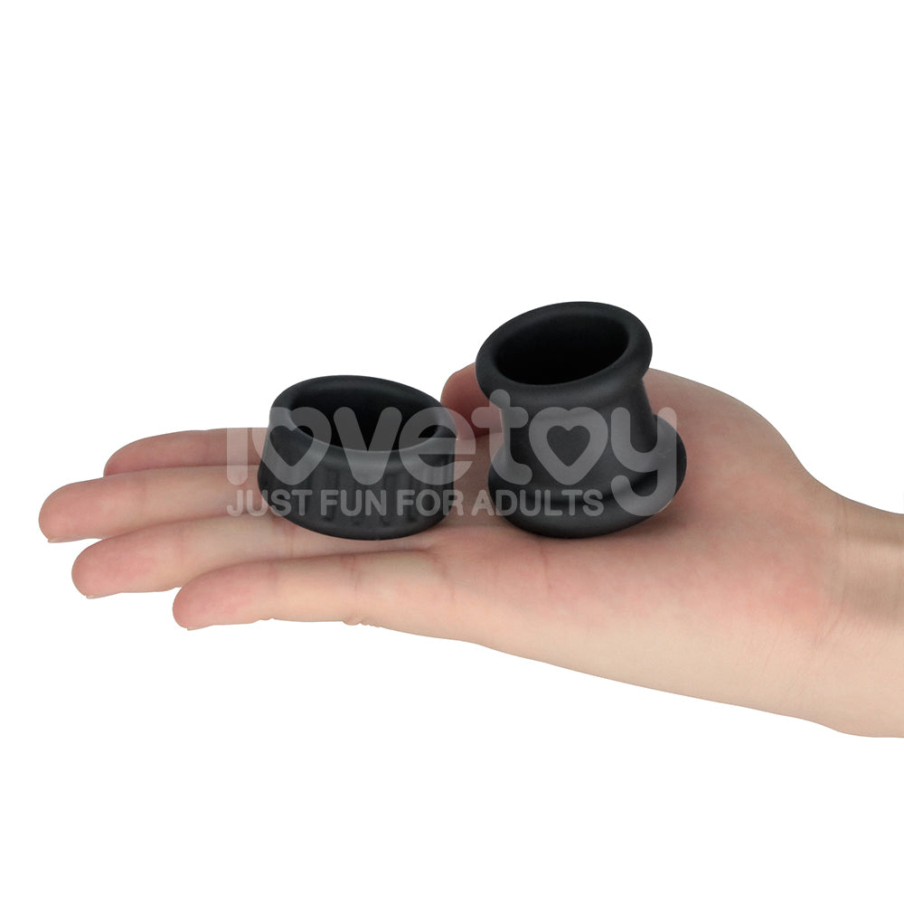 Pinnacle Pro Twin Grip Enhancer - Cock & Balls Ring