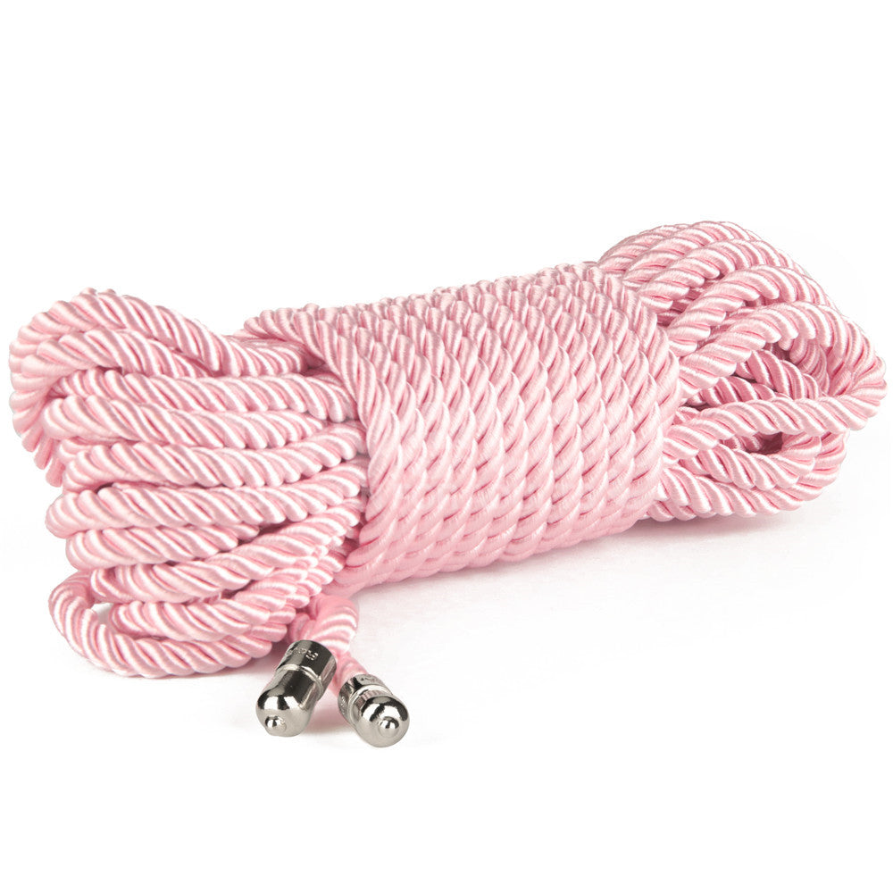 Rebellion Reign Silky Bondage Rope - Bondage Rope - 10 metre length – Pink