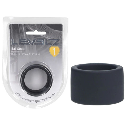 LEVELZ Liquid Silicone Ball Strap - M - Ball Strap