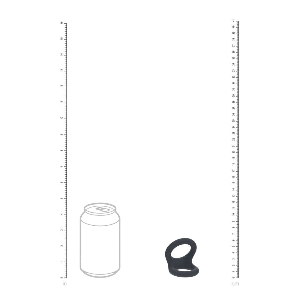 LEVELZ Double O Silicone Cock Ring - M - Cock & Balls Rings