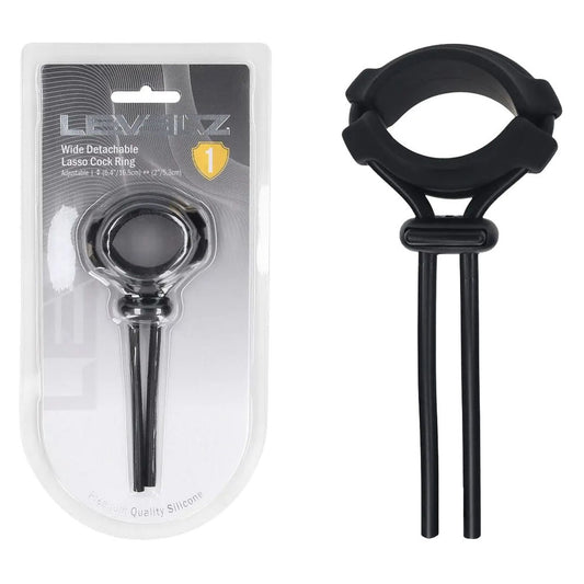 LEVELZ Wide Detachable Lasso Cock Ring - Adjustable Cock Ring