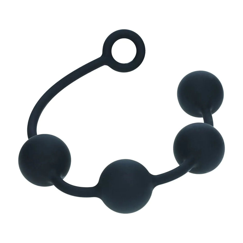 LEVELZ Round Anal Balls - XL - 50mm - 46.5 cm XL Anal Beads