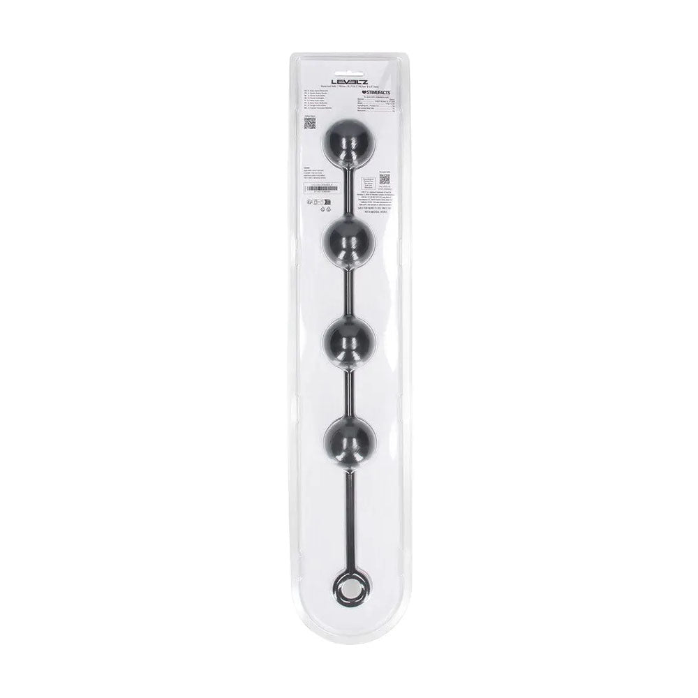 LEVELZ Round Anal Balls - XL - 50mm - 46.5 cm XL Anal Beads
