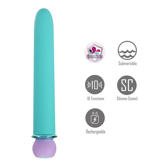 Maia RORI - 15.2 cm USB Rechargeable XL Bullet – Blue