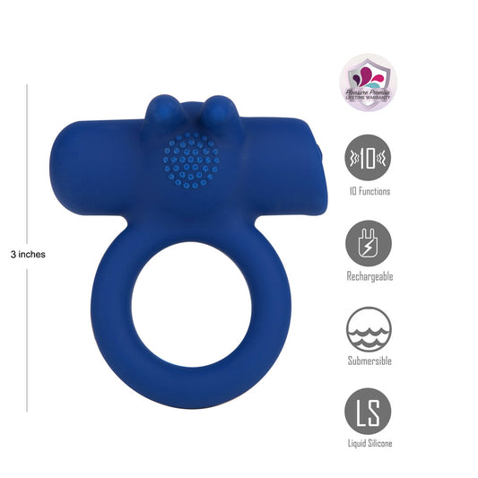 Maia HUXLEY - USB Rechargeable Strong Vibrating Cock Ring