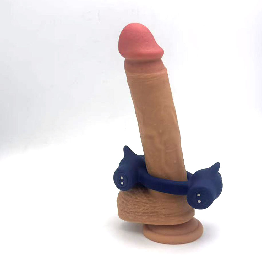 Maia RONAN - USB Rechargeable Dual Vibrating Cock Ring