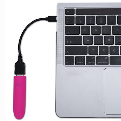 Maia VIBEDRIVE - 10 cm USB Rechargeable Bullet with 16 GB Storage