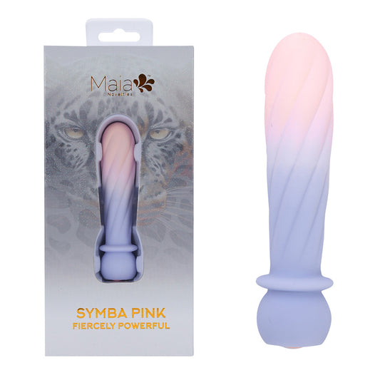 Maia SYMBA - 10.8 cm USB Rechargeable Powerful Bullet – Pink