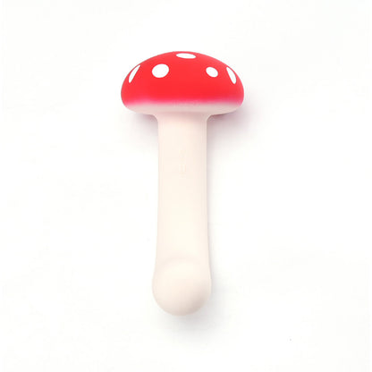 Maia ALICE - /White 15.2 cm USB Rechargeable Dual Vibrating Mushroom