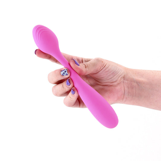 Pretty in Rose - 19.4 cm USB Rechargeable Vibrator