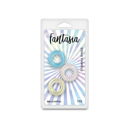 Fantasia - Stamina Rings - Multicolour - Cock Rings - Set of 3