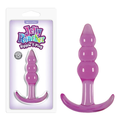 Jelly Rancher Ripple T-Plug - 10.9 cm (4.3'') Butt Plug