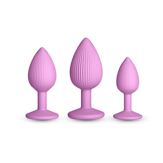 INYA Triple Ace Kit - Blush - Butt Plugs - Set of 3 Sizes
