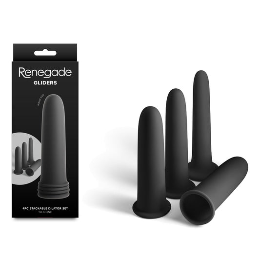 Renegade Gliders - Anal Dilators - Set of 4