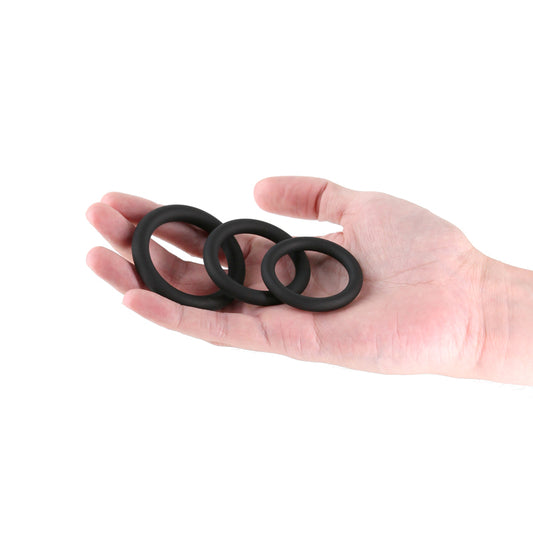 Renegade 3pc Slim Rings - Cock Rings - Set of 3 Sizes