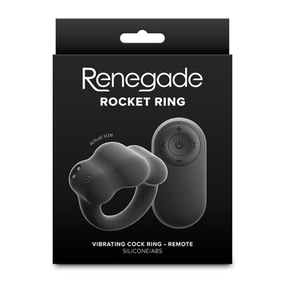 Renegade Rocket Ring - USB Rechargeable Vibrating Cock Ring with Wireless Remote