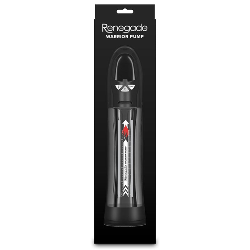 Renegade Warrior Pump - /Clear Waterproof Automatic Penis Pump