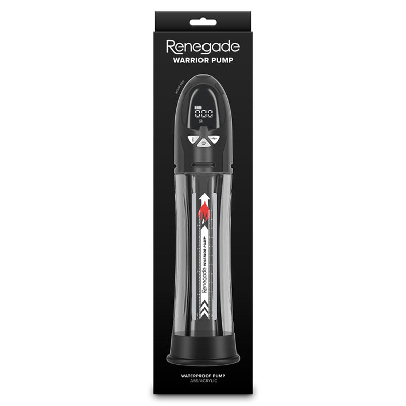 Renegade Warrior Pump - /Clear Waterproof Automatic Penis Pump