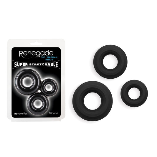 Renegade 3pc Fireman Rings