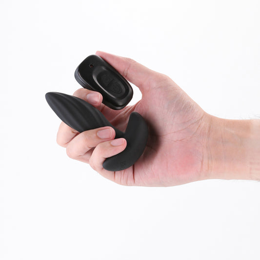 Renegade Flash - 10.3 cm USB Rechargeable Vibrating Butt Plug