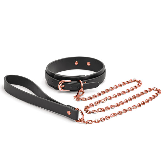 Bondage Couture Collar & Leash - Restraint