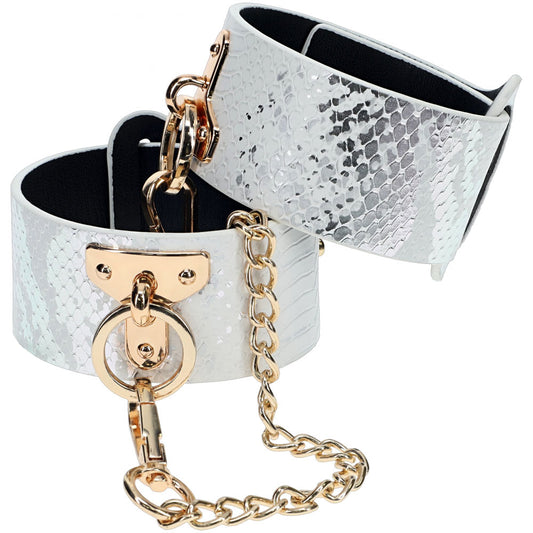 OUCH! Florence Collection - Leg Cuffs – White
