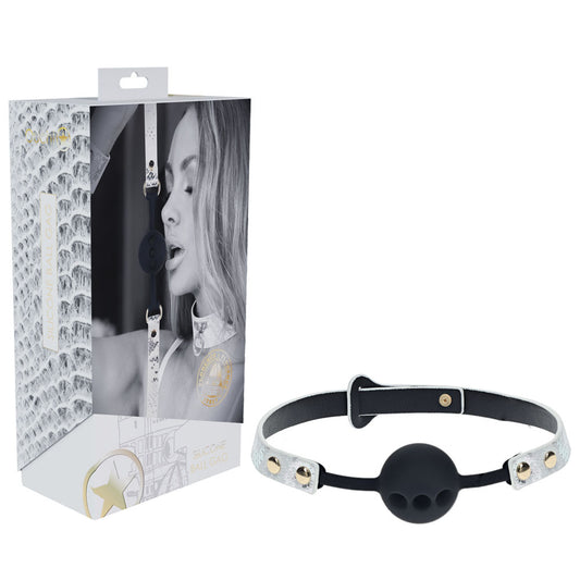 OUCH! Florence Collection - Silicone Ball Gag - Breathable Mouth Restraint