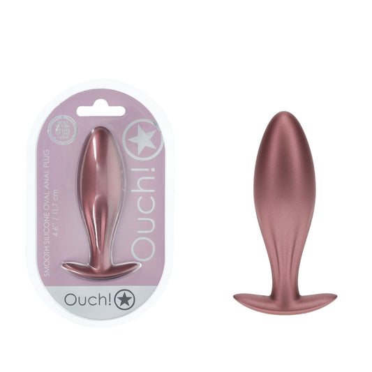 OUCH! Oval Anal Plug - 11.7 cm Butt Plug