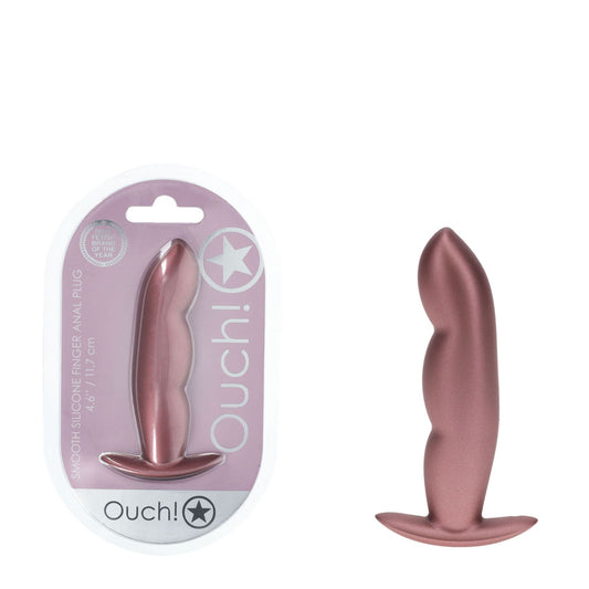 OUCH! Finger Anal Plug - 11.7 cm Butt Plug