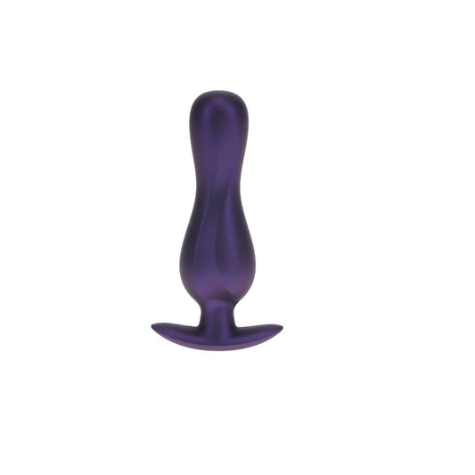 OUCH! Curvy Anal Plug - Metallic - Metallic 11.7 cm Butt Plug – Purple