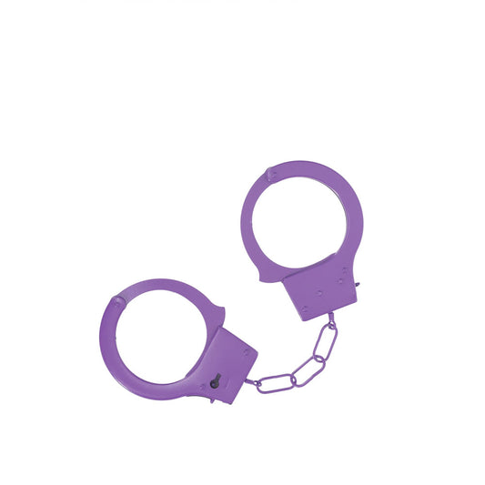 OUCH! Classic Metal Cuffs - Restraints – Purple