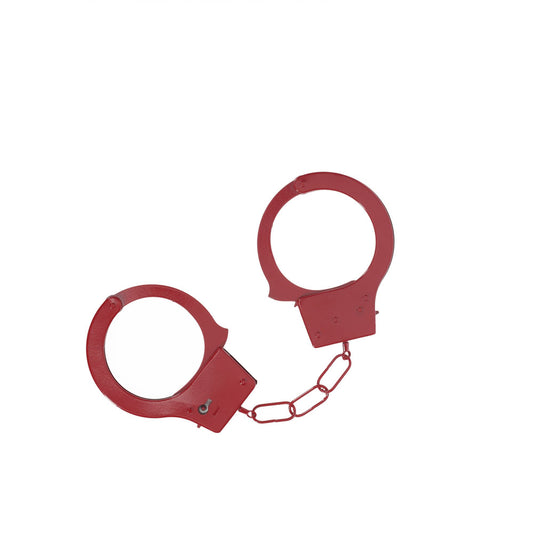 OUCH! Classic Metal Cuffs - Restraints – Red