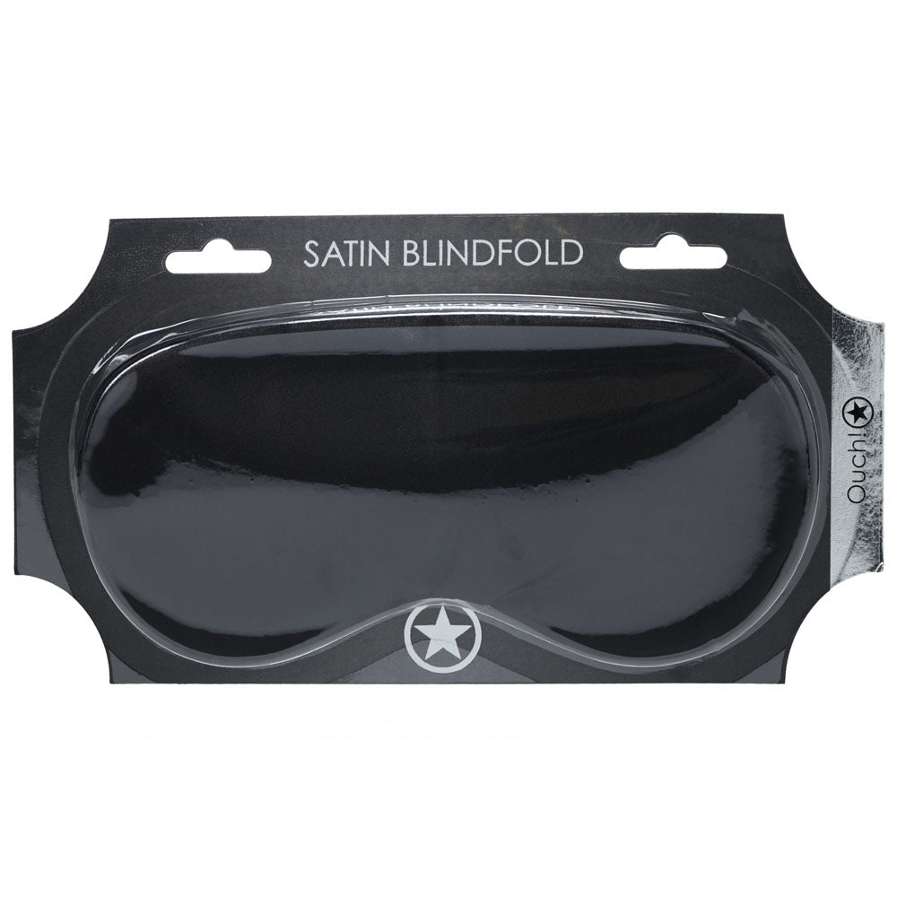 OUCH! Satin Mask - Eye Mask – Black