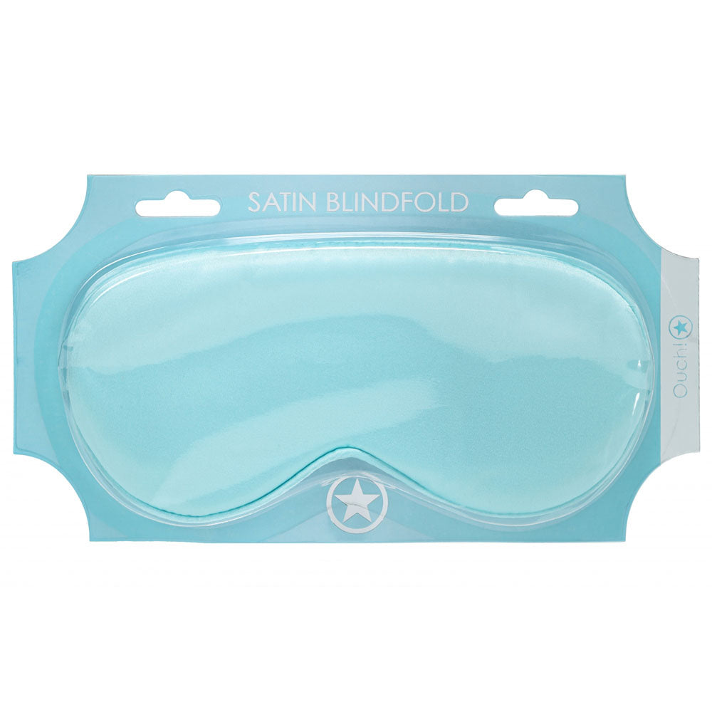 OUCH! Satin Mask - Powder - Powder Eye Mask – Blue