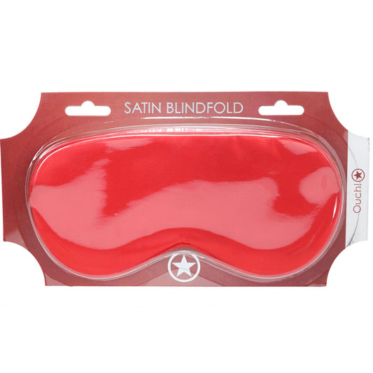 OUCH! Satin Mask - Eye Mask – Red
