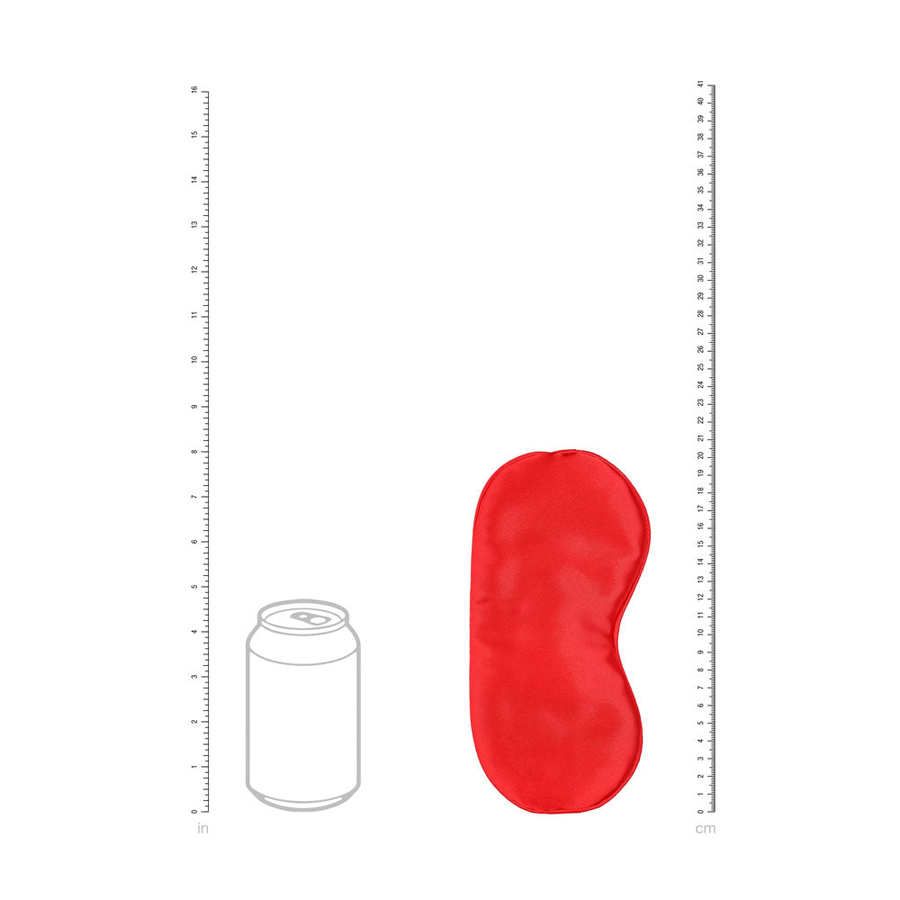OUCH! Satin Mask - Eye Mask – Red