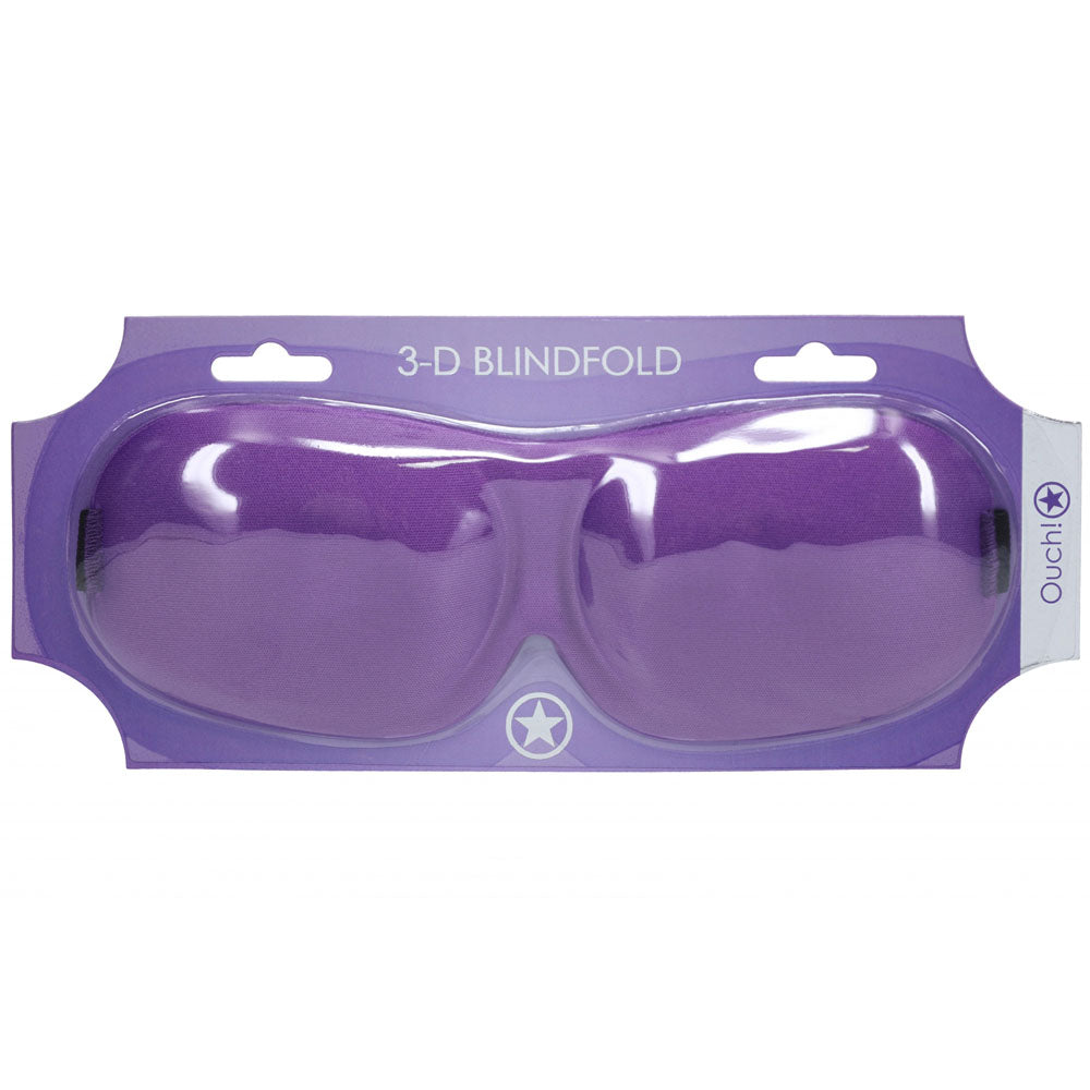 OUCH! 3D Mask - Eye Mask – Purple