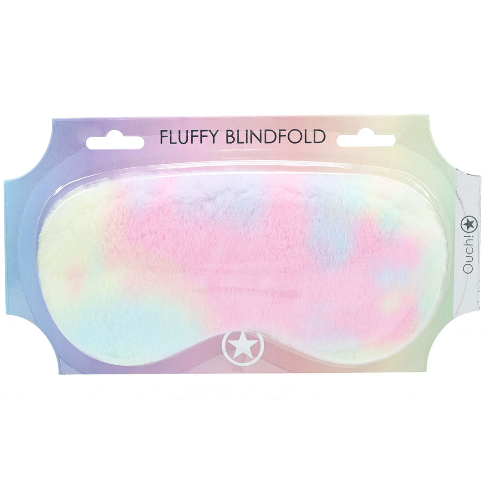 OUCH! Fluffy Mask - Multicolour 1 - Fluffy Eye Mask