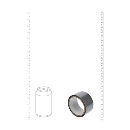OUCH! PVC Non-Stick Tape - Silver - Silver Bondage Tape - 20 metre Length