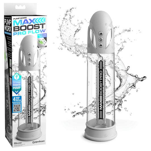 Pump Worx Max Boost Pro Flow – White