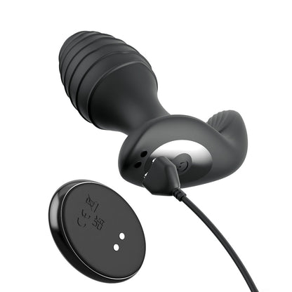 Anal Fantasy Elite Gyro-Milk Pro - USB Rechargeable Gyrating Butt Plug