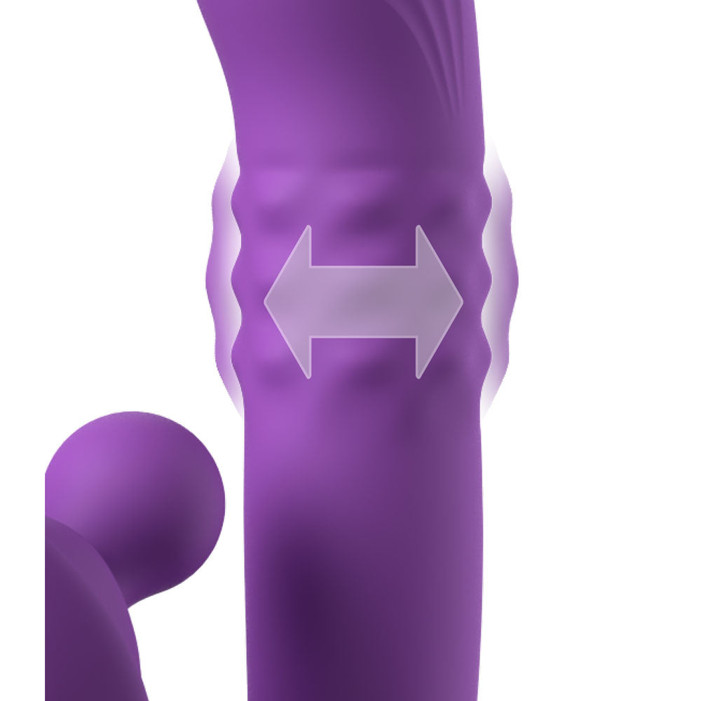 Fantasy For Her Harmoni Pro - 17.8 cm USB Rechargeable Throbbing Vibrator
