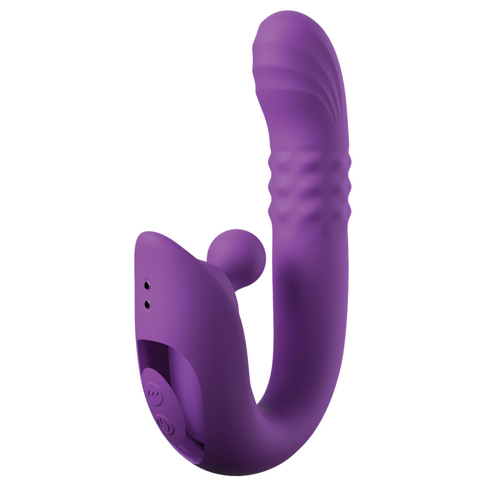 Fantasy For Her Harmoni Pro - 17.8 cm USB Rechargeable Throbbing Vibrator