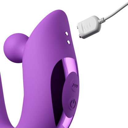 Fantasy For Her Harmoni Pro - 17.8 cm USB Rechargeable Throbbing Vibrator