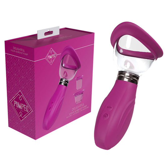 PUMPED Delightful Auto Ladies Pump - USB Rechargeable Ladies Pump